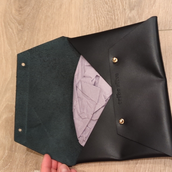 Tribe alive leather envelope clutch - Picture 4 of 8